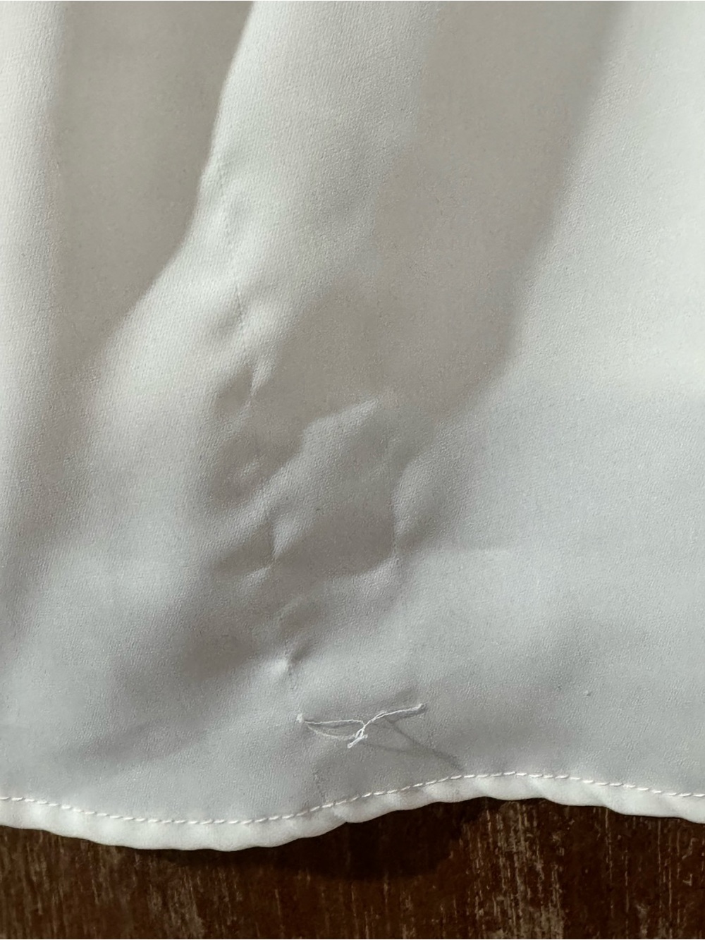 Women's White Lace-Detail Tunic Blouse Sz 3XL - Picture 4 of 9